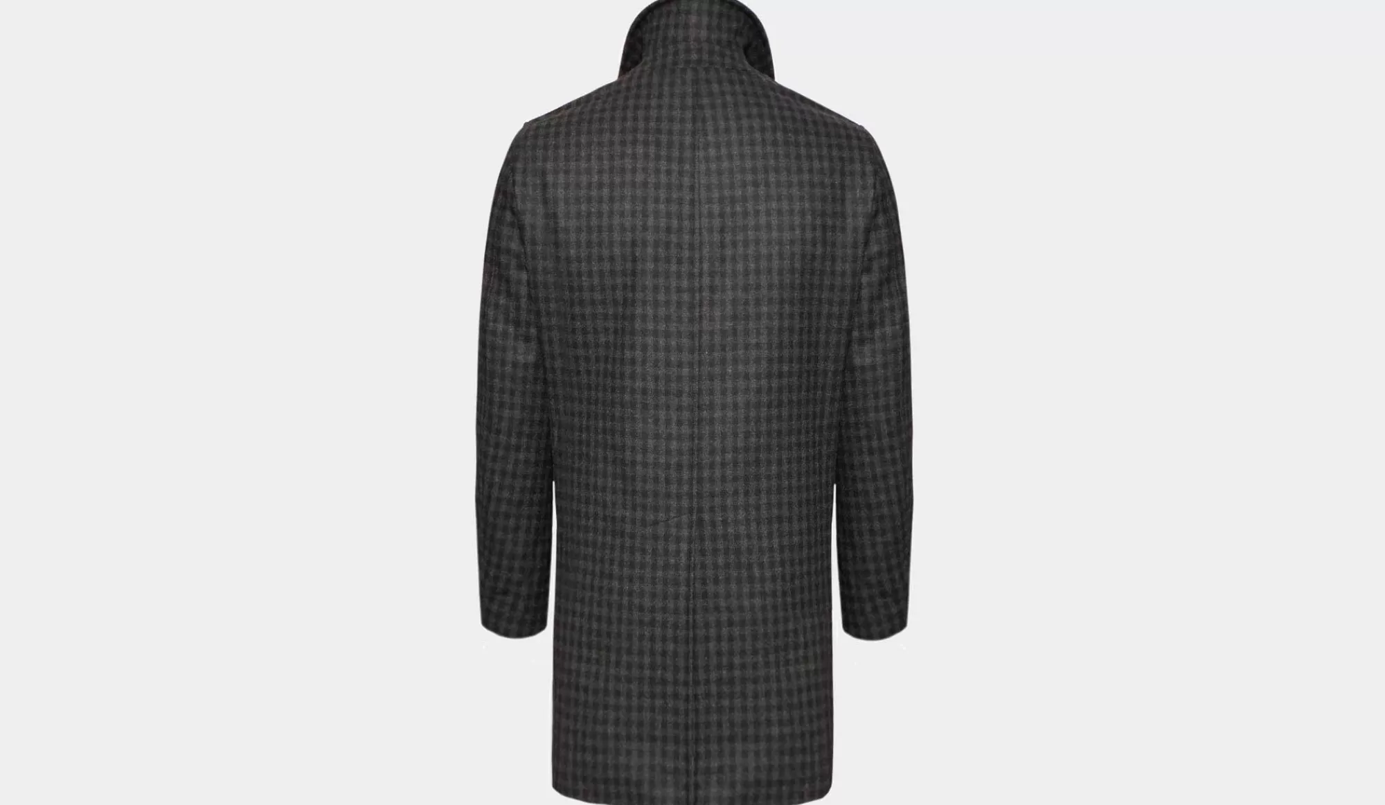 Hot Aspesi Overcoat Dark Grey